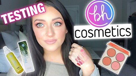 BH COSMETICS FULL FACE OF NEW MAKEUP TESTED!!