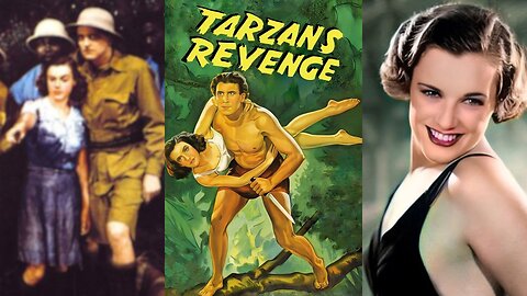 TARZAN'S REVENGE (1938) Glenn Morris, Eleanor Holm & George Barbier | Adventure | COLORIZED