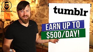 Make $100 Per Day on Tumblr™ WITHOUT Blogging | Make Money Online Affiliate Marketing Work At Home