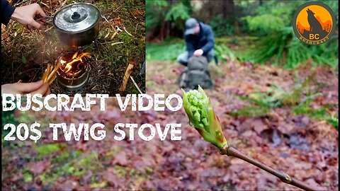 Bushcraft Video: 20$ Twig Stove from Amazon