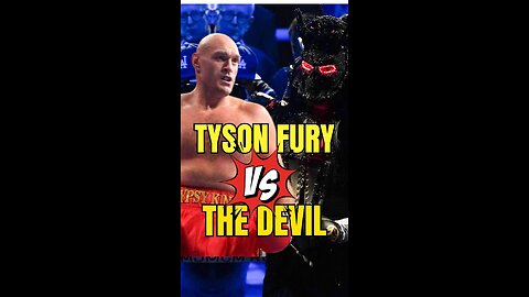 Tyson Fury's Fight With The devil 🥊 #jesuswins #warfare #tysonfury #deontaywilder #god #jesussaves