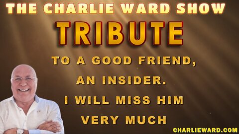 A TRIBUTE TO A WONDERFUL MAN, AN FRIEND, A INSIDER WITH CHARLIE WARD