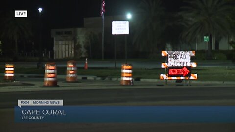 Road closures expected in South Cape Coral for construction