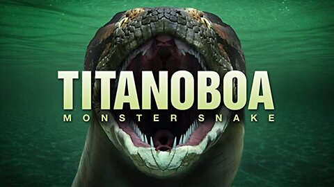 Prehistoric Giant Snake Titanoboa - Prehistoric