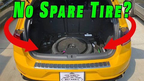 How To Add FACTORY Spare Tire Kit ~ MK7.5 Golf R