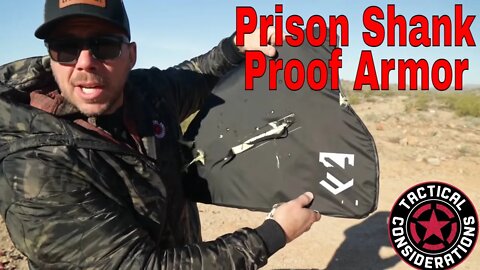 Prison Shank Avoidance Acelink Level 3A bullet and Stab Proof Armor