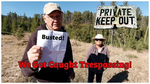 Caught Trespassing! Private Land in National Forests