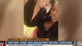 Mother mourns 2 daughters killed in North Las Vegas crash