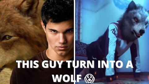 A Guy Turn into A Wolf