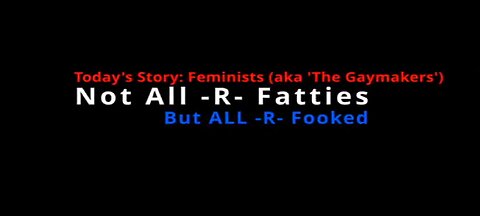 Matt Gaetz - Feminists Are Fat Bottomed Murderes Who Need To Be Offended