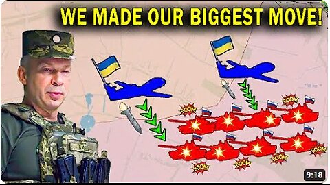 GREAT RETALIATION! Ukrainian drone swarm STORMED Russian trenches! The Russians fled not to die!