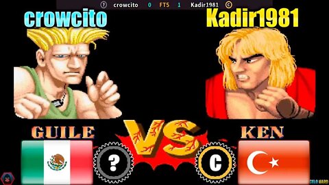 Street Fighter II: The World Warrior (crowcito Vs. Kadir1981) [Mexico Vs. Turkey]