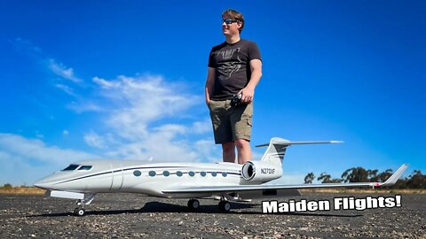 My own Private Jet! - Maiden Flights with the J65 Twin 70mm EDF