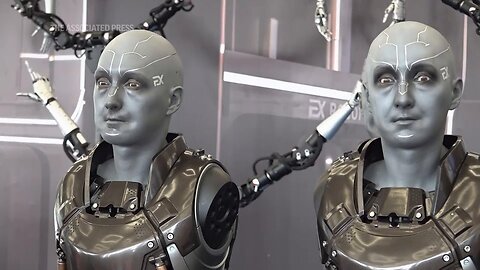Lifelike droids dazzle at robot exhibit in China