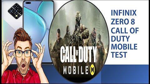 Infinix Zero 8 Call Of Duty Mobile Test, Graphics Settings😱 GamePlay 4k