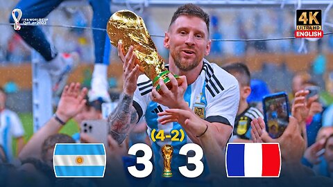 ARGENTINA 3-3 (4-2) FRANCE 🏆 All Goals & EXTENDED Highlights🎙️Final World Cup 2022 Messi vs Mbappe