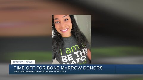 Bone marrow donor from Colorado advocating time off for other donors