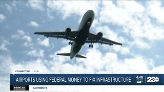 U.S. airports using federal money to make infrastructure repairs