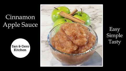 Cinnamon Apple Sauce Recipe