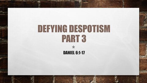 7@7 #112: Defying Despotism 3