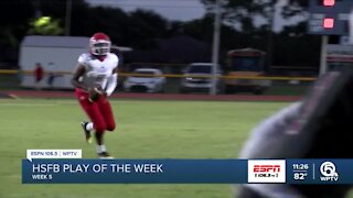 Week 5 High School football play of the week