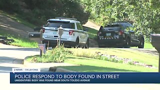 Police respond to body found in street near 81st and Yale