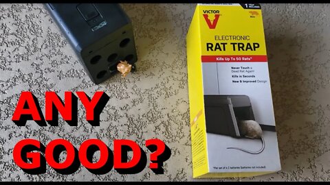 Victor Electronic Rat Trap Review