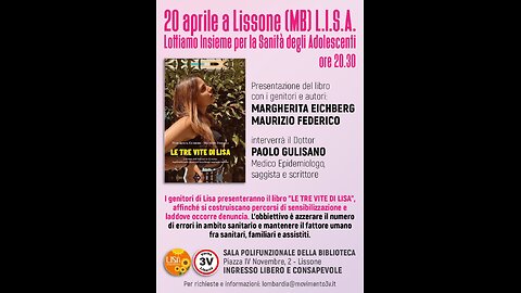 L.I.S.A. - Lottiamo Insieme per la Sanità degli Adolescenti - Parte 2