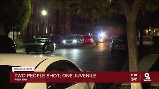 Child shot in West End