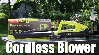 Ryobi Cordless Blower Review