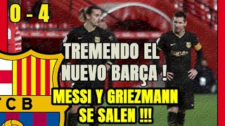 El BARÇA arrolla al GRANADA (0-4): dobletes de MESSI y GRIEZMANN y el MOTOR AZULGRANA RUGE!