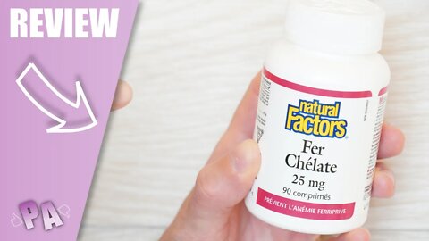 Review of Natural Factors Iron Chelate 25 mg