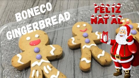 Especial de Natal 23 - Biscoitos Gingerbread - Biscoito de Natal Tradicional