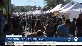 Large crowds downtown welcome Fourth Avenue Street Fair return