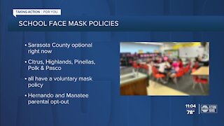 Sarasota school board repeals mask mandate
