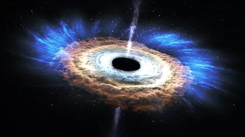 Massive Blacks Hole Shreds passing Star #Blackhole #spaceexploration