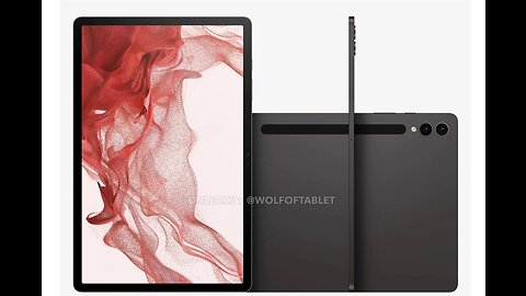 Samsung's upcoming Galaxy Tab S9+ giant looks pretty familiar in these leaked renders