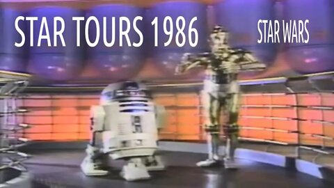 STAR WARS: STAR TOURS 1986