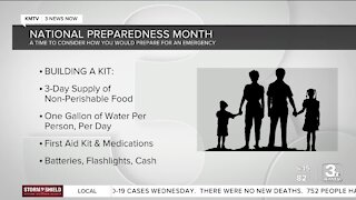 National Preparedness Month: Make a plan and build a kit in case of emergencies