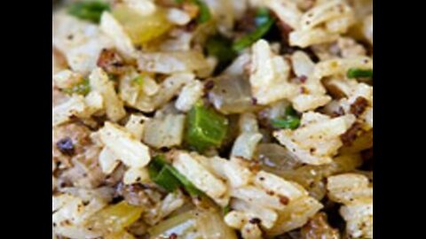 $5 Feeds 4🌶Fiesta Rice🌶 Make Dirty Rice Tacos 🍚🌮 Old School Recipe 70's