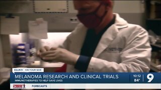 Melanoma research, awareness and clinical trials