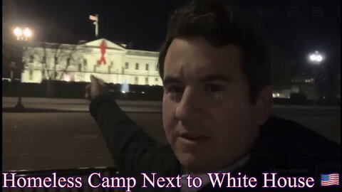 INSANE! MASSIVE Homeless Camp Next To The White House!