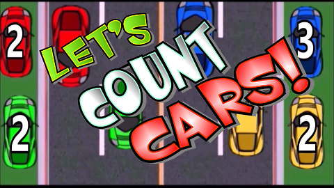 Let's Count Cars Game with the Box of Adventure for Kids
