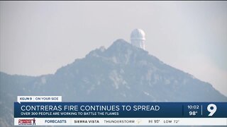 Kitt Peak evacuated as Contreras Fire spreads more than 11,000 acres