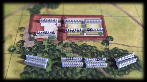 How to capture buildings in Marshals Unleashed Napoleonic wargaming