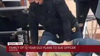 Family of 12-year-old Kenosha girl intends to sue officer who kneeled on student's neck