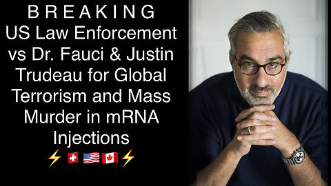 USA, Canada & Switzerland - 3 US Law Enforcement Agencies Activated - Pascal Najadi, Ann Vandersteel