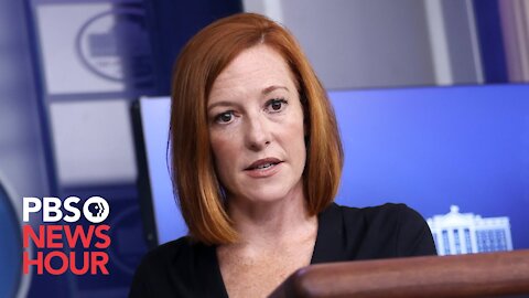 Jen Psaki holds White House news briefing