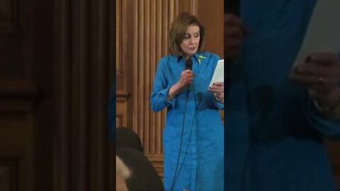 Nancy Pelosi Performs Bono Poem: “Saint Patrick's Name Is Now Zelenskyy”