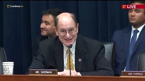 Dem Rep Sherman Admits The Gov’t Prints Money Out Of Thin Air